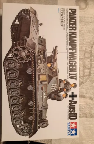 Tamiya Panzer IV Ausf. D 1/35 kit modellismo