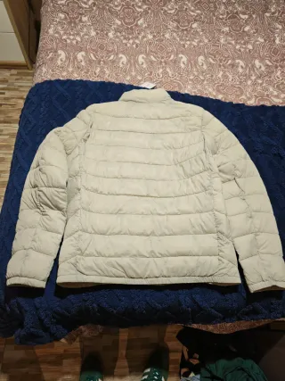 Chaqueta plumífero Lefties beige Talla XL