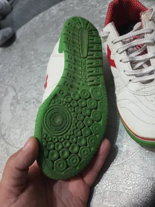 Zapatillas Munich Blancas y Verdes