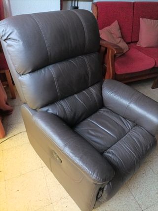 Sillón relax eléctrico piel Boston
