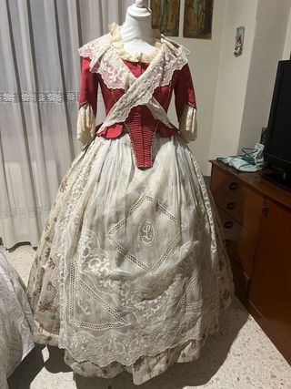 Traje Fallera Mayor Siglo XVIII