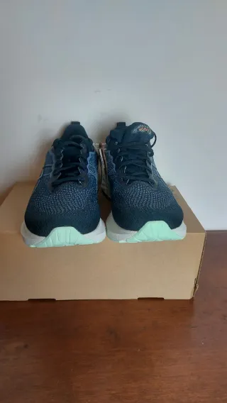 Scarpe running Asics Dynablast 4 donna blu/verde