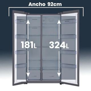 Frigorifero Americano 324L + Congelatore 181L