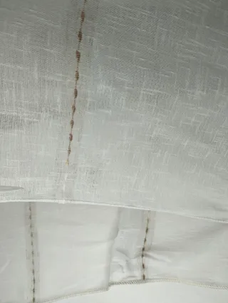 Tenda con righe verticali