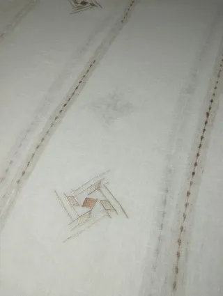 Tenda con righe verticali