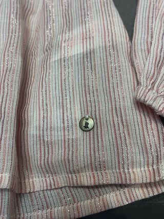 Camisa rosa de fiesta sin estrenar