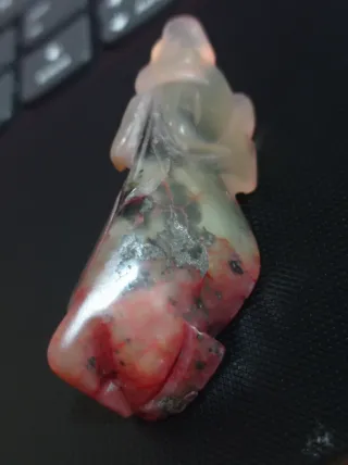 Figura Jadeíta Birmana Natural Tallada