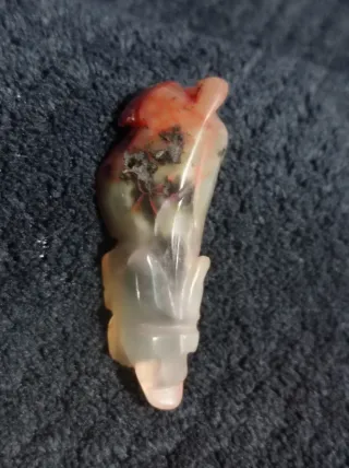 Figura Jadeíta Birmana Natural Tallada