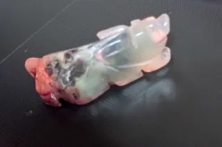 Figura Jadeíta Birmana Natural Tallada