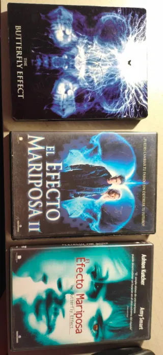 El Efecto Mariposa 1 y 2 DVD con Steelbook custom