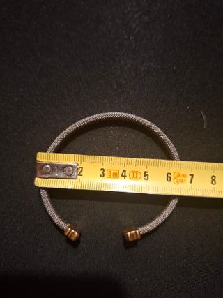 Pulsera Tous MESH Acero y Oro 18K