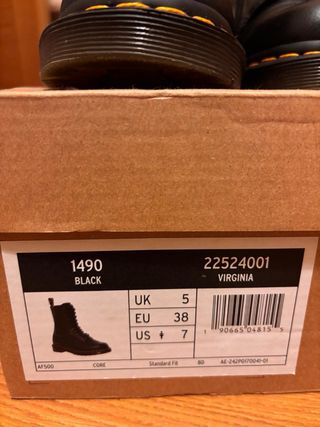 Dr. Martens Virginia botas Talla 38