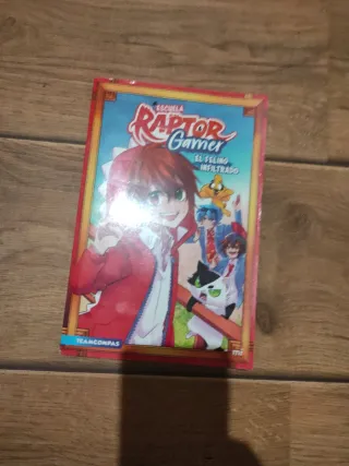 Libro manga raptor gamer