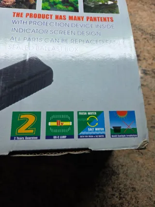 Filtro UV para estanques