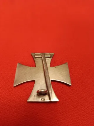 CRUZ DE HIERRO 1° CLASE PRIMERA GUERRA MUNDIAL