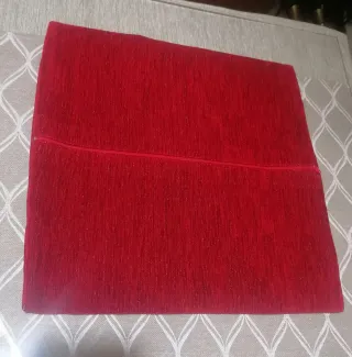 Fundas de cojín burdeos  (2 unidades)