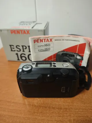 Cámara Pentax Espio 160 Plata