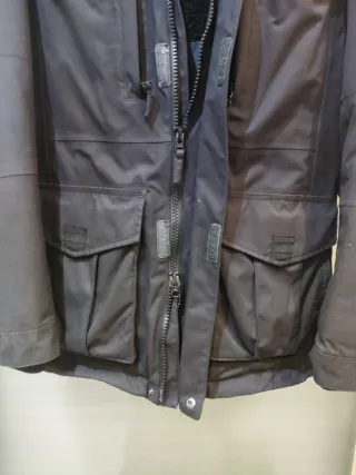 Parka Negra Hombre