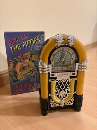 Reloj Despertador Jukebox Retro