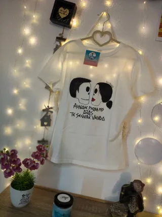 Camiseta Cris LiberArte Talla Única