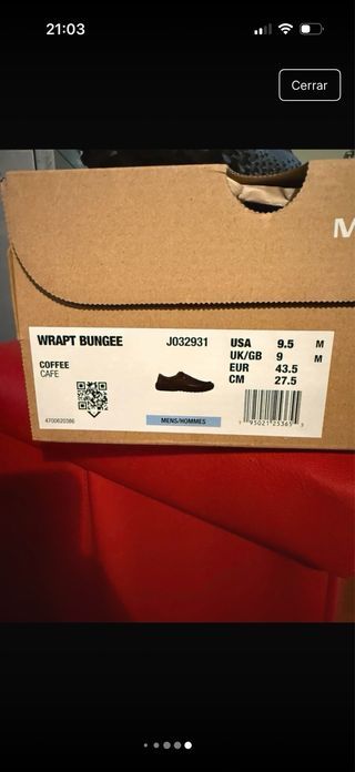 Zapatos Merrell Marrones Piel