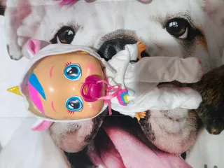 Bebe llorón lagrimas