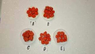 Miniature frittelle di zucca