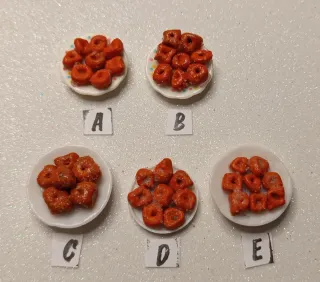 Miniature frittelle di zucca