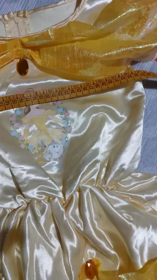 Vestito Carnevale Disney Bella e Bestia 8-9 anni