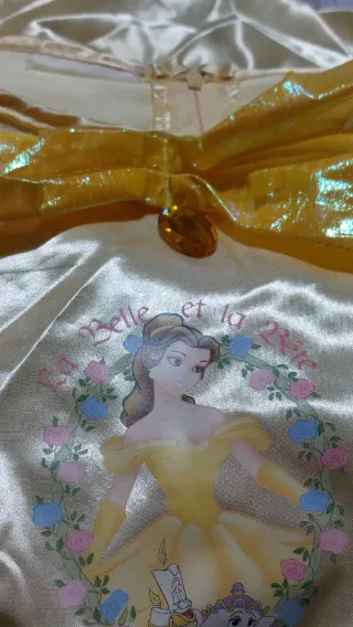 Vestito Carnevale Disney Bella e Bestia 8-9 anni