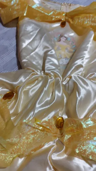 Vestito Carnevale Disney Bella e Bestia 8-9 anni