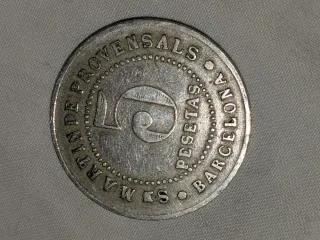 Moneda Cooperativa Paz y Justicia 1920