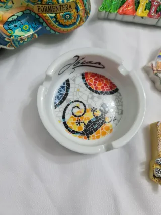 Magneti souvenir vari da Formentera, Maiorca, Lamp