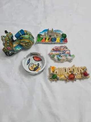 Magneti souvenir vari da Formentera, Maiorca, Lamp