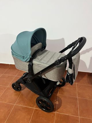 Carro Jane Muum Verde y Gris