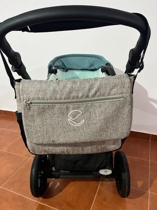 Carro Jane Muum Verde y Gris