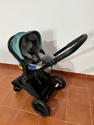 Carro Jane Muum Verde y Gris