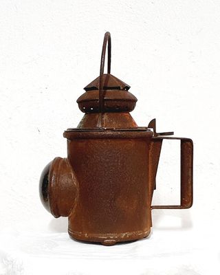 lanterna ferroviaria d’epoca MADE IN ITALY lampada