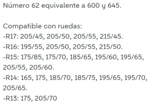 Cadenas para nieve tipo funda