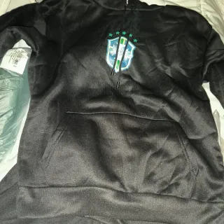 Chándal Selección Brasil Negro y Verde