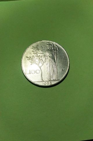Moneta 100 Lire 1958