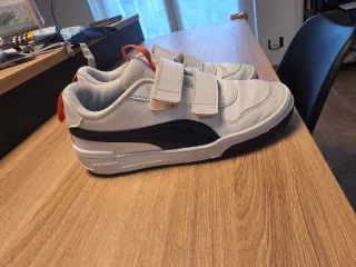 Scarpe Puma Bambino Bianche Velcro