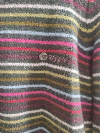 Jersey Roxy Rayas Multicolor Talla L