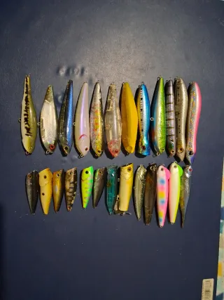Lote Señuelos de Superficie 5-12cm