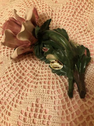 Flor Capodimonte Porcelana