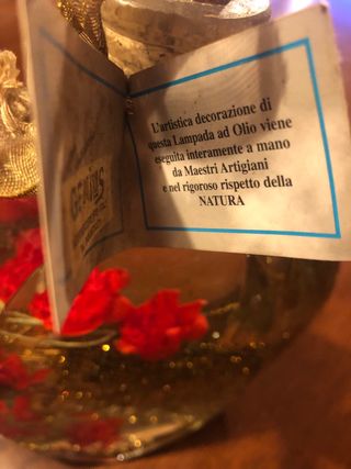 Lampada ad ollio23x24