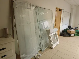 50 mamparas cristal templado varias medidas