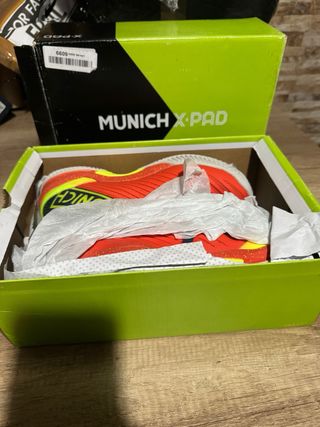 Zapatillas Munich X-Pad Naranja/Azul
