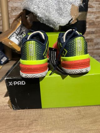 Zapatillas Munich X-Pad Naranja/Azul