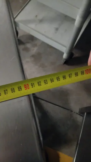 Mesa de trabajo industrial acero inoxidable